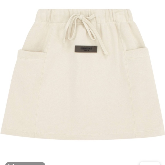 Essentials wheat miniwith Drawstring Waist - Picture 1 of 9